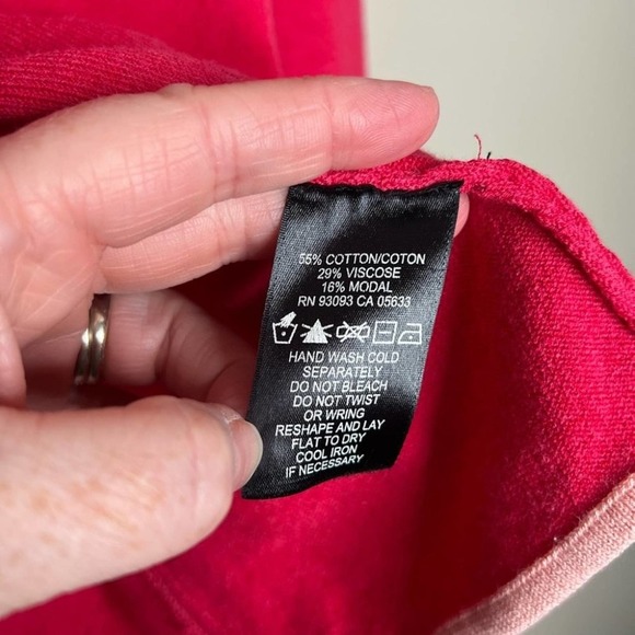 Nic + Zoe Two Tone Modal Blend Blazer Career Pink Trendy Contemporary Medium - Picture 9 of 12